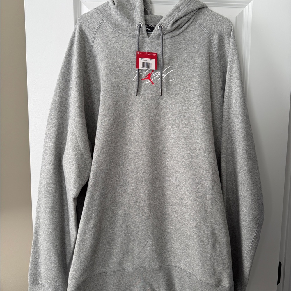 Jordan Gray Flight Hoodie